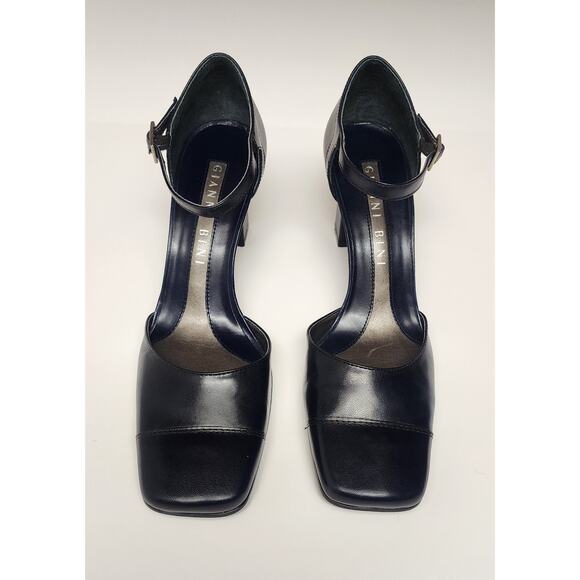 Gianni Bini Brody Navy Blue D'Orsay Slingback Pump Heel Dress Shoes Size 9M - Picture 3 of 12
